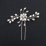 Load image into Gallery viewer, Miallo Simple Pearl Hair Pins (3 pcs/pack) Bridal Wedding Sets Party Hair Accessory Wedding Flower Rhinestone Hair Pins HS-J4475
