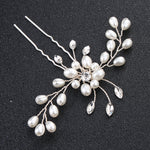 Load image into Gallery viewer, Miallo Simple Pearl Hair Pins (3 pcs/pack) Bridal Wedding Sets Party Hair Accessory Wedding Flower Rhinestone Hair Pins HS-J4475
