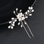 Load image into Gallery viewer, Miallo Simple Pearl Hair Pins (3 pcs/pack) Bridal Wedding Sets Party Hair Accessory Wedding Flower Rhinestone Hair Pins HS-J4475
