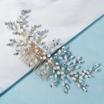 Load image into Gallery viewer, Miallo High Quality Bridal Wedding Handmade Headpieces Fashion Shiny Jelly Stone Hair Comb Simple Women Party Hair Jewelry HS-J6161

