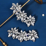 Load image into Gallery viewer, Miallo Versatile Rhinestone Floral Shoe Accessories Fashion Bridal Marquise Cut Rhinestone Shoe Buckles SC-J089S
