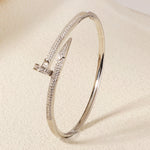 Load image into Gallery viewer, Miallo Stylish Cubic Zircon Spike Bangle Simple Versatile Daily Accessories BS-J5508
