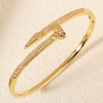 Load image into Gallery viewer, Miallo Stylish Cubic Zircon Spike Bangle Simple Versatile Daily Accessories BS-J5508

