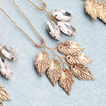 Load image into Gallery viewer, Miallo High Quality Trendy Elegant Rhinestone Hair pins (6pcs/pack) Alloy Leaves Wedding Party Hair Accessories For Girls HS-J5907
