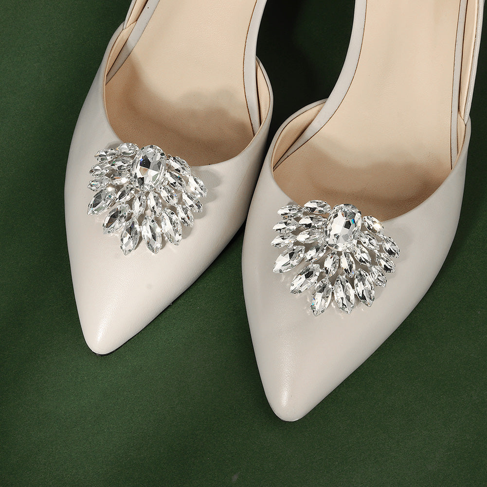 Miallo New Style Wedding Shoe Accessories Daily DIY Detachable Shoe Clasps with Rhinestones SC-J071