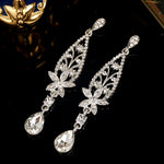 Load image into Gallery viewer, Miallo European and American New Light Luxury Earrings Rhinestone Embedded Flower Elegant Ear Jewelry ERS-J4305S
