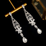 Load image into Gallery viewer, Miallo European and American New Light Luxury Earrings Rhinestone Embedded Flower Elegant Ear Jewelry ERS-J4305S
