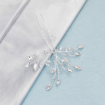 Load image into Gallery viewer, Miallo Fashion Elegant Rhinestone Leaf Hair Pins(2 pcs/pack) Simple Shiny Crystal Beads Bridal Wedding Hair Accessories HS-J4334
