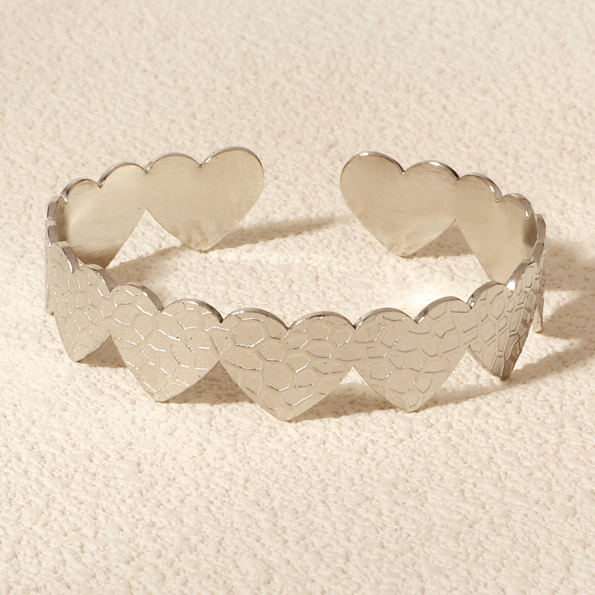 Miallo Luxury Flower Heart 18k Gold Plated Cuff Bracelet Wedding Bridal Jewelry Women Accessories Bangles BS-J5565