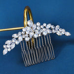 Load image into Gallery viewer, Miallo Silver Zircon Wedding Side Hair Combs Fashion Flower Hair Accessories for Bridal HS-J6664S
