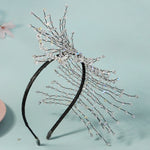 Load image into Gallery viewer, Miallo Stylish Unique Beaded Crystal Bride Wedding Hairband Creative Handmade Bride Wedding Hair Accessories For Girls Birthday Gift TS-J3362
