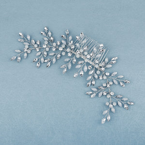 Miallo High Quality Bridal Wedding Handmade Headpieces Fashion Shiny Jelly Stone Hair Comb Simple Women Party Hair Jewelry HS-J6161