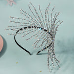 Load image into Gallery viewer, Miallo Stylish Unique Beaded Crystal Bride Wedding Hairband Creative Handmade Bride Wedding Hair Accessories For Girls Birthday Gift TS-J3362
