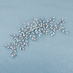 Miallo High Quality Bridal Wedding Handmade Headpieces Fashion Shiny Jelly Stone Hair Comb Simple Women Party Hair Jewelry HS-J6161