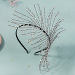 Load image into Gallery viewer, Miallo Stylish Unique Beaded Crystal Bride Wedding Hairband Creative Handmade Bride Wedding Hair Accessories For Girls Birthday Gift TS-J3362
