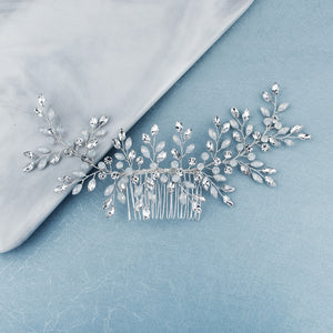 Miallo High Quality Bridal Wedding Handmade Headpieces Fashion Shiny Jelly Stone Hair Comb Simple Women Party Hair Jewelry HS-J6161