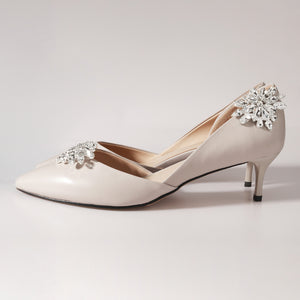 Miallo Rhinestone Bride Wedding Detachable Shoe Buckle (2pcs/pack) High Heels Shoes Clip Women Shoe Decoration Accessories SC-J063