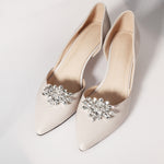 Load image into Gallery viewer, Miallo Rhinestone Bride Wedding Detachable Shoe Buckle (2pcs/pack) High Heels Shoes Clip Women Shoe Decoration Accessories SC-J063
