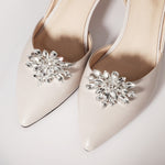 Load image into Gallery viewer, Miallo Rhinestone Bride Wedding Detachable Shoe Buckle (2pcs/pack) High Heels Shoes Clip Women Shoe Decoration Accessories SC-J063
