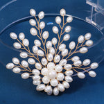 Load image into Gallery viewer, Miallo Delicate Luxury Pearl Brooch Bridal Wedding Fashion Accessories Daily Simple Women Jewelry BRS-J406G
