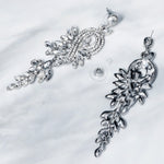 Load image into Gallery viewer, Miallo New Stylish Bohemia Silver Color Crystal Alloy Long Luxury Women Drop Earrings Wedding Bride Bridesmaids Dangle Earrings ERS-J4097S
