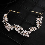 Load image into Gallery viewer, Miallo Delicate Luxury Alloy Flower Embedded With rhinestone Hairband Women Bridal Wedding Hair Accessories HS-J5487
