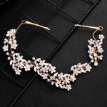 Load image into Gallery viewer, Miallo Delicate Luxury Alloy Flower Embedded With rhinestone Hairband Women Bridal Wedding Hair Accessories HS-J5487
