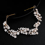 Load image into Gallery viewer, Miallo Delicate Luxury Alloy Flower Embedded With rhinestone Hairband Women Bridal Wedding Hair Accessories HS-J5487
