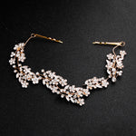 Load image into Gallery viewer, Miallo Delicate Luxury Alloy Flower Embedded With rhinestone Hairband Women Bridal Wedding Hair Accessories HS-J5487
