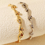 Load image into Gallery viewer, Miallo Real Gold Plated Copper Zircon Bracelet Bangles Fashion Jewelry Women Accessories BS-J5582
