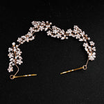 Load image into Gallery viewer, Miallo Delicate Luxury Alloy Flower Embedded With rhinestone Hairband Women Bridal Wedding Hair Accessories HS-J5487
