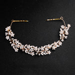 Load image into Gallery viewer, Miallo Delicate Luxury Alloy Flower Embedded With rhinestone Hairband Women Bridal Wedding Hair Accessories HS-J5487
