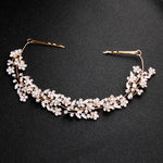 Load image into Gallery viewer, Miallo Delicate Luxury Alloy Flower Embedded With rhinestone Hairband Women Bridal Wedding Hair Accessories HS-J5487
