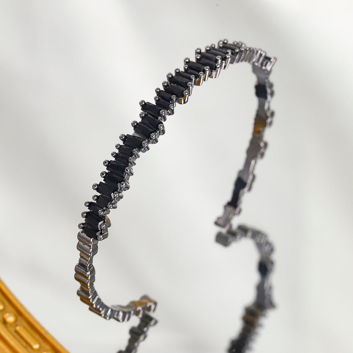 Miallo New Real Gold Plated Copper Zircon Bracelet Bangles for Wedding Bride Women Jewelry Fashion Accessories BS-J5574