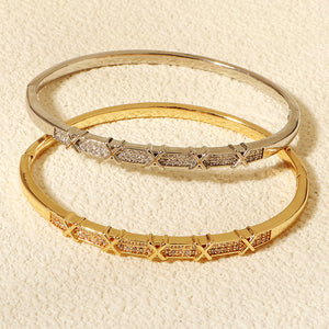 Miallo New Arrival Real Gold Plated Bracelet Bangles Fashion Women Accessories Hand Jewelry BS-J5584