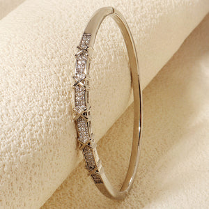 Miallo New Arrival Real Gold Plated Bracelet Bangles Fashion Women Accessories Hand Jewelry BS-J5584