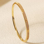 Load image into Gallery viewer, Miallo New Women Bracelet Fashion Luxurious Copper Zircon Jewelry Birthday Gift Wedding Bridal Accessory Open Bangle BS-J5587G
