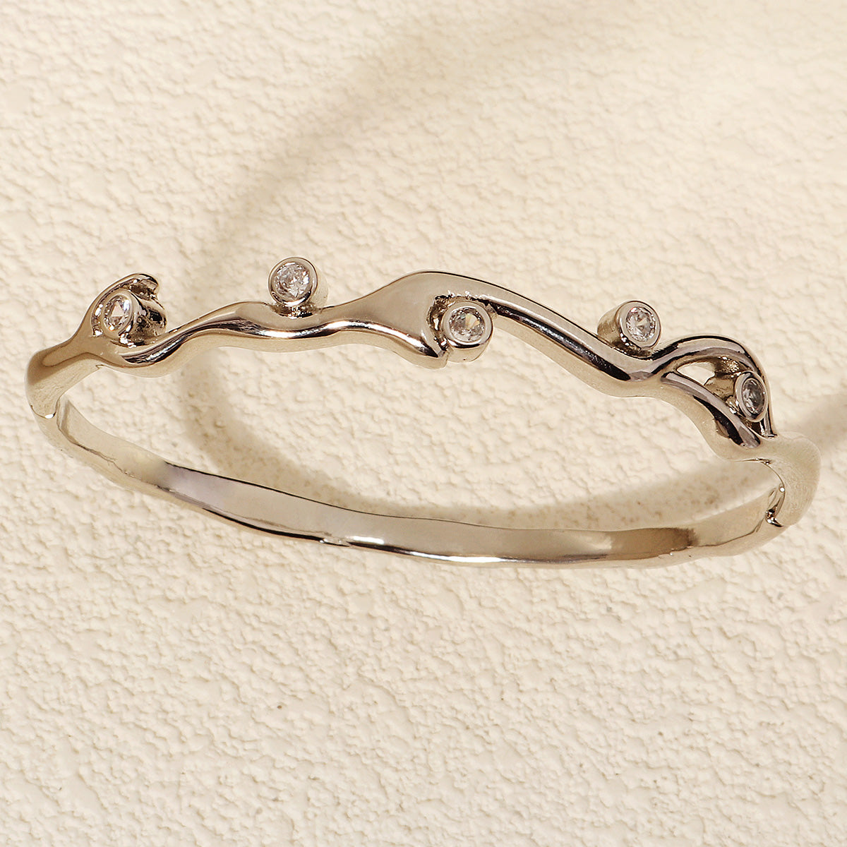 Miallo Real Gold Plated Copper Zircon Bracelet Bangles Fashion Jewelry Women Accessories BS-J5582