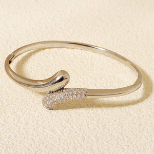 Miallo European American Trendy Copper Inlaid Zircon Bracelet Stylish Versatile Women Daily Bracelet BS-J5585