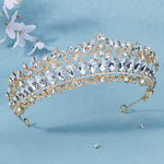Load image into Gallery viewer, Miallo New Bridal Jewelry Exquisite Handmade Crystal Beaded Wedding Crown For Queen Dress Accessories Tiaras Prom Pageant in Christmas TS-J3208

