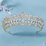 Load image into Gallery viewer, Miallo New Bridal Jewelry Exquisite Handmade Crystal Beaded Wedding Crown For Queen Dress Accessories Tiaras Prom Pageant in Christmas TS-J3208
