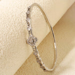 Load image into Gallery viewer, Miallo Exquisite Full-Zircon-Inlaid Flower Bracelet Stylish Trendy Bangle for Women Light Luxury Versatile Jewelry BS-J5576
