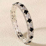 Load image into Gallery viewer, Miallo European American Fashion Full Rhinestone Wide Open Bracelet Light Luxury Versatile Shiny Daily Women&#39;s Bracelet BS-J5573
