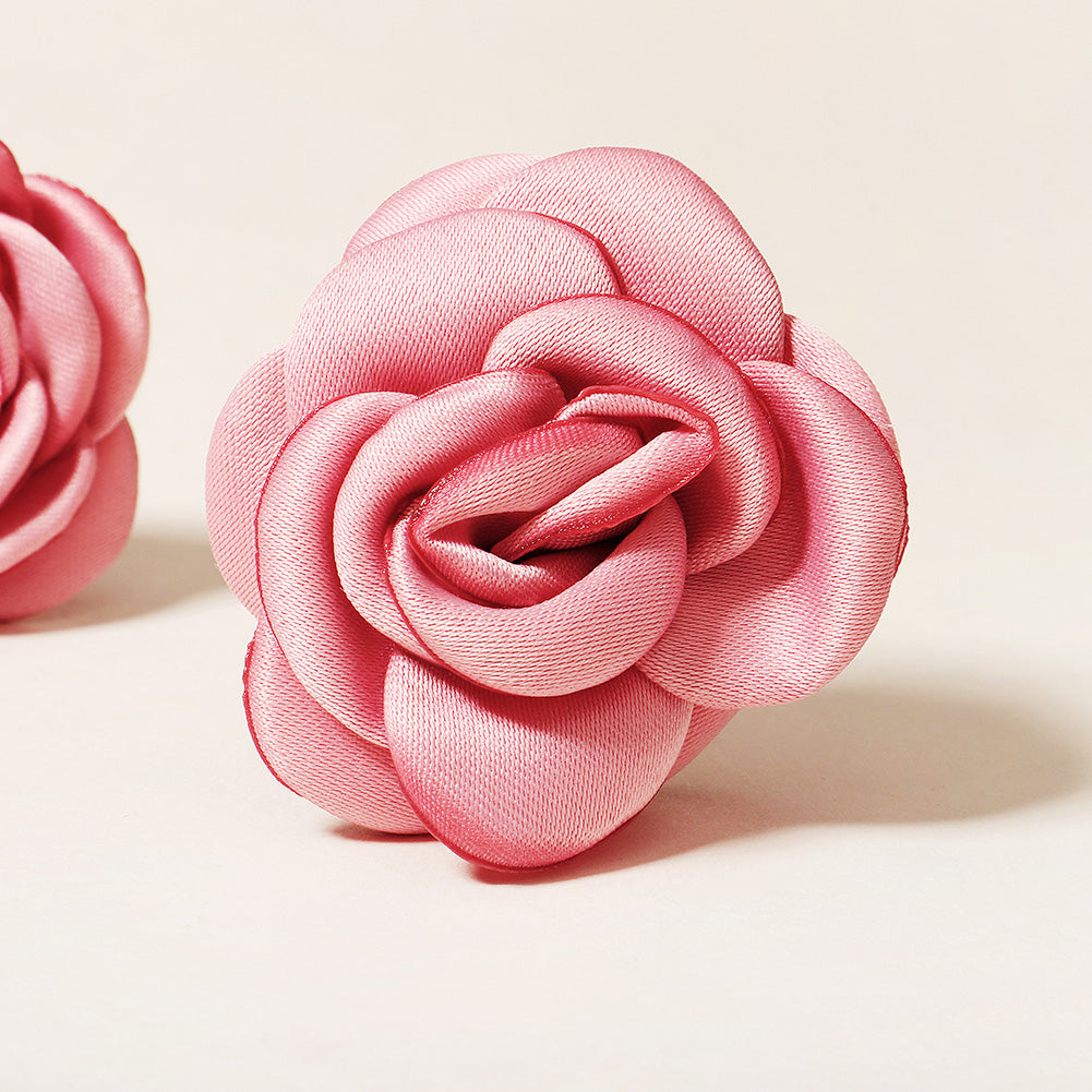 Miallo Exquisite Creative Handmade Fabric Rose Flower Hairpins (3 pcs/pack) Fashion Wedding Hair Accessories Jewelry for Brides HS-J6420&nbsp;