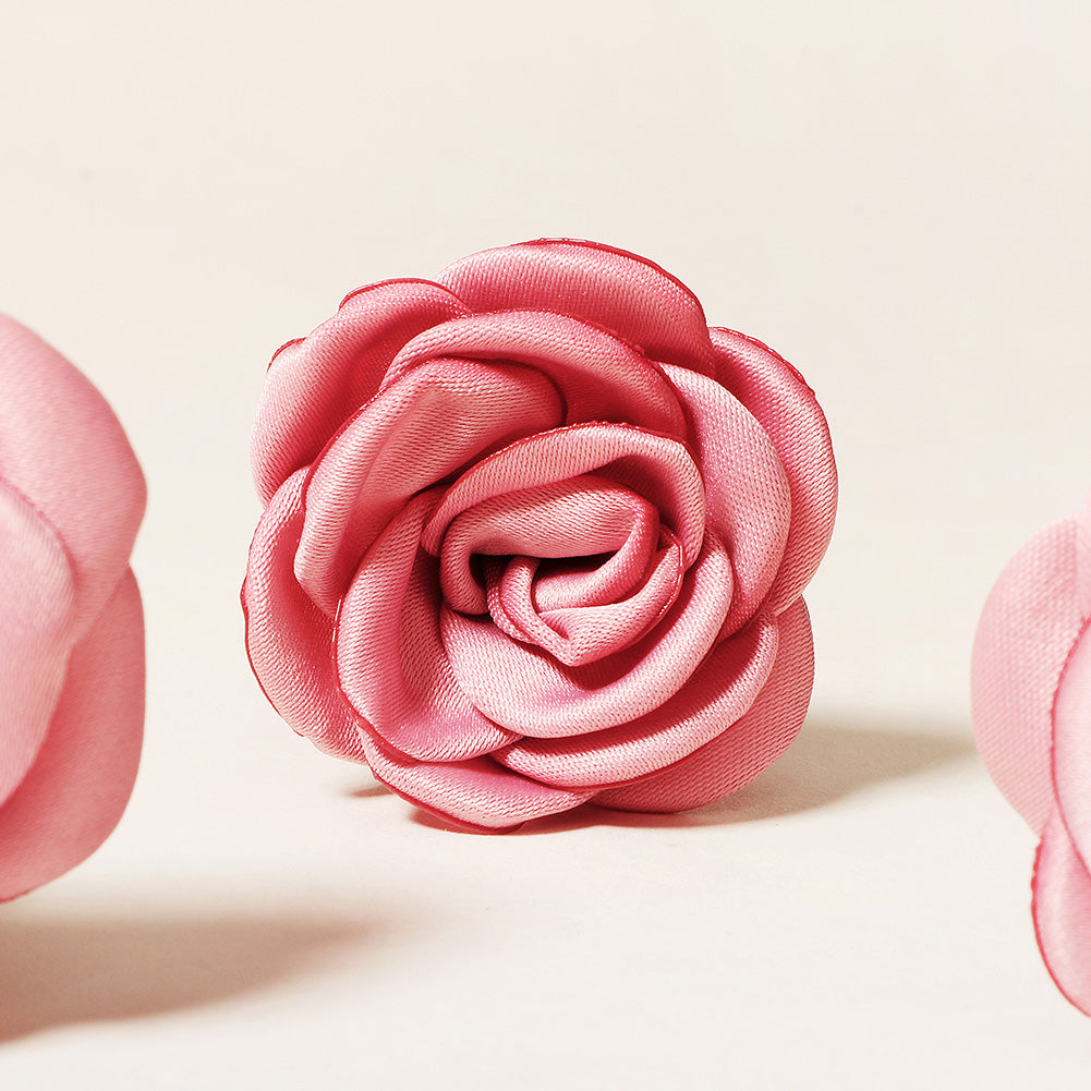 Miallo Exquisite Creative Handmade Fabric Rose Flower Hairpins (3 pcs/pack) Fashion Wedding Hair Accessories Jewelry for Brides HS-J6420&nbsp;