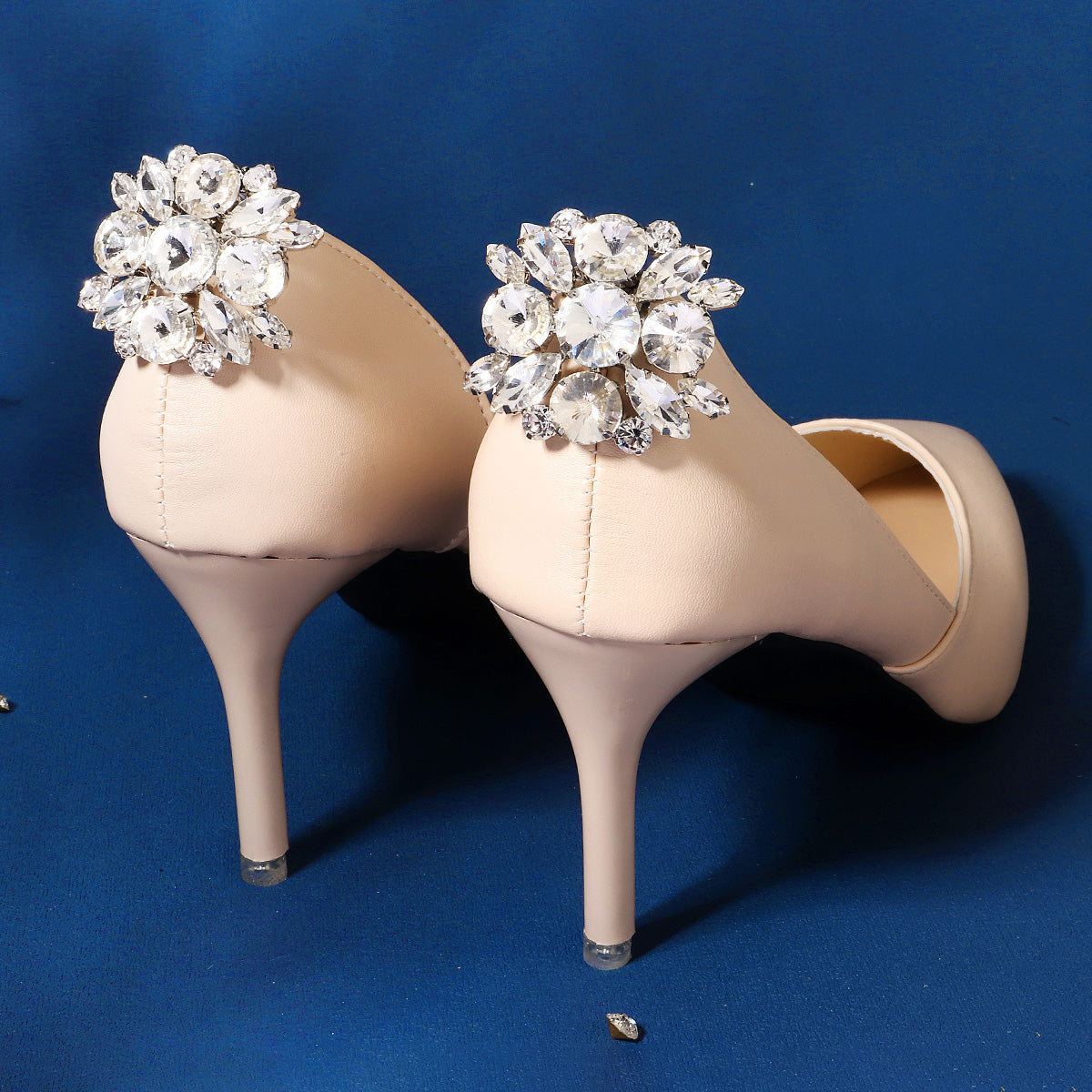 Miallo New Style Fashion Rhinestone Shoe Clips Luxury Versatile Shoe Buckles Removable Shoe Clips SC-J077