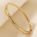 Load image into Gallery viewer, Miallo Vintage Hollowed-out Copper inlaid with Cubic Zircon Roman numerals Bangle Daily Accessories BS-J5529G
