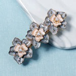 Load image into Gallery viewer, Miallo Exquisite Elegant Oil-drop Hairpin Fashion Pearl Flower Hair Jewelry Daily Accessory For Girls HS-J6344
