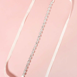 Miallo Exquisite Shiny Rhinestone Flower Hair Band Bridal Wedding Hair Accessories For Women and Girls HS-J3766