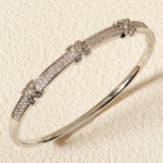 Load image into Gallery viewer, Miallo Luxury Real Gold Plated Copper Zircon Bangles Wedding Bridal Bangles Women Jewelry Accessories BS-J5575
